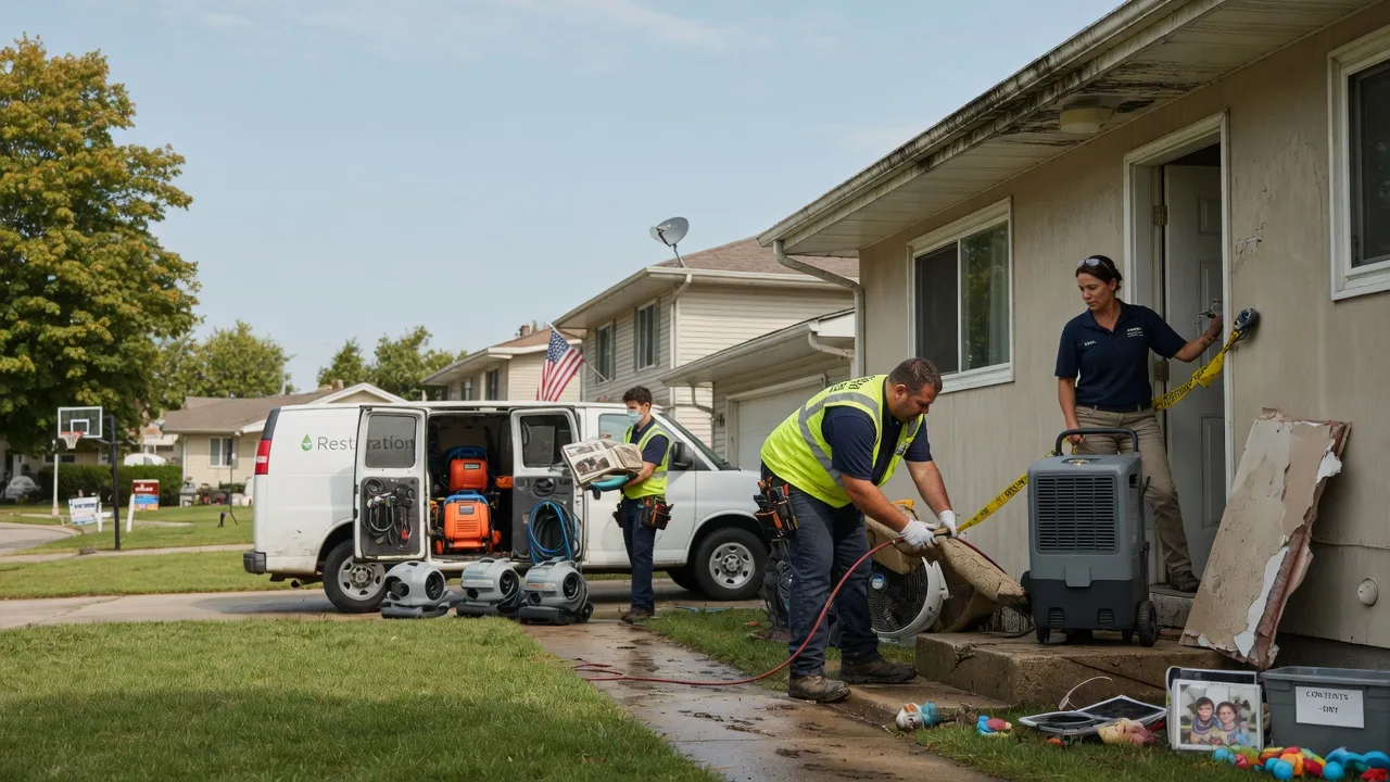 Water Damage Restoration in Glenolden, PA near me